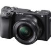 sony alpha a6400 mirrorless digital camera with 16-50mm lens