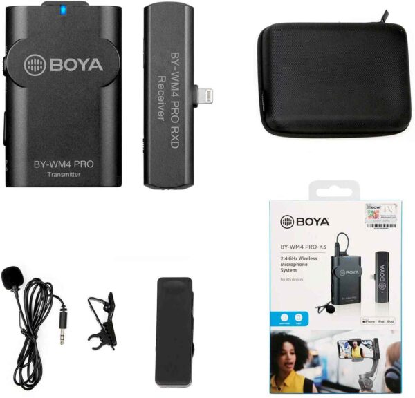 Boya By-WM4 Pro K3 Mic (For Iphone)