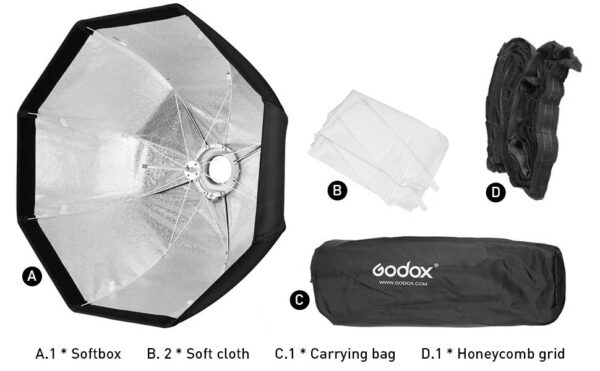 Godox softbox umbrella 120cm