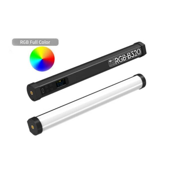 Professional Soft Light 10″ RGB320 LED Tube With Battery