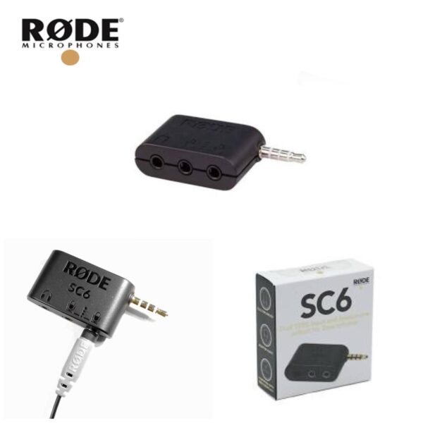 Rode SC6 Dual TRRS Adaptor for Smartphones