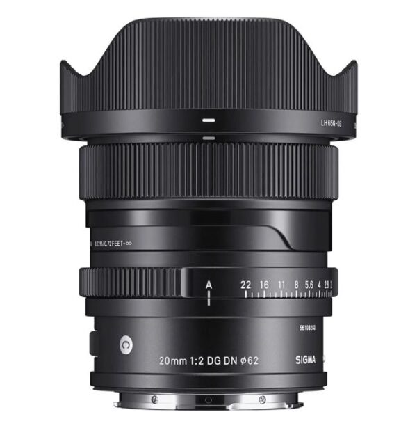 Sigma 20mm f/2 DG DN Contemporary Lens for Sony E