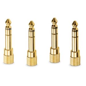 RODE HJA-4 3.5mm TRS to 1/4" Headphone Adapters (4-Pack)