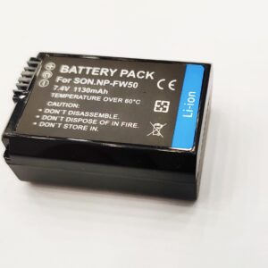 Mamen FW 50 Rechargeable Lithium 1130mah Battery For Sony A6300,A6400,A6500
