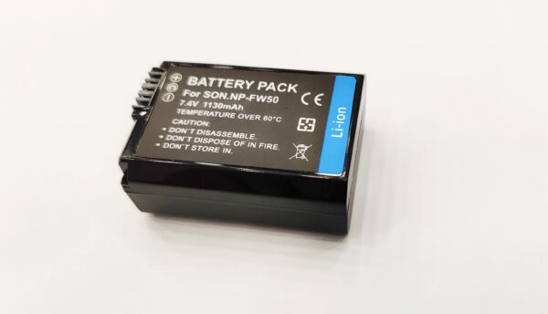 Mamen FW 50 Rechargeable Lithium 1130mah Battery For Sony A6300,A6400,A6500