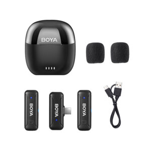 Boya BY-WM3T2-U2 Mini 2.4GHz Wireless Microphone with 2 year warranty
