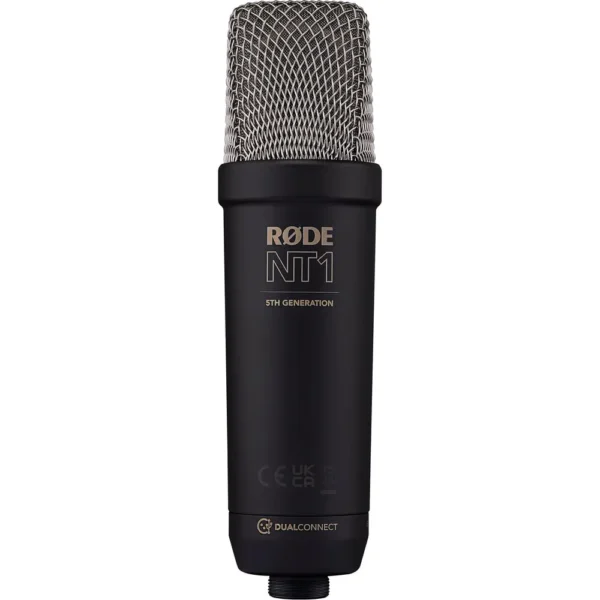 RODE NT1 5th Generation Condenser XLR/USB Microphone (Black)