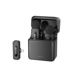 BOYA BY-V3 2.4 GHz Dual-Channel Wireless Microphone For I Phone With 3 Year Warranty