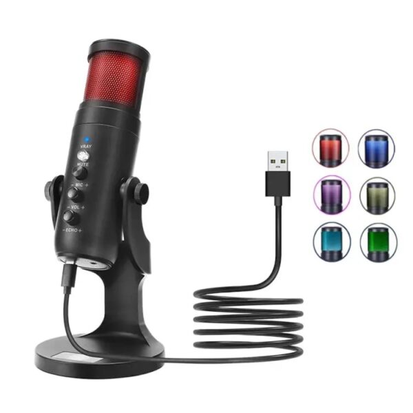 Jmary MC-PW9 RGB USB recording Microphone price in pakistan